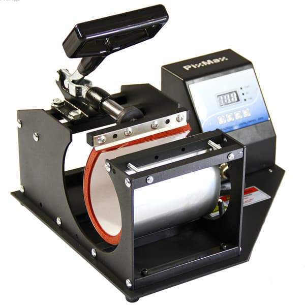 PixMax Sublimation Mug Press & 72 Mugs