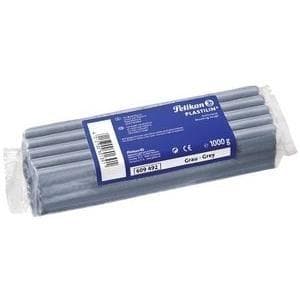 Pelikan 601393 - kvalitet - modellering ler plasticine, 1 kg, hvid