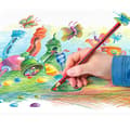 Pikkukuva 4 / 6: STAEDTLER Noris Color värikynä (parempi murtolujuus, kolmion muoto, viehättävä muotoilu, ergonominen pehmeä pinta, WOPEX-materiaali, bonussetti 24 loi
