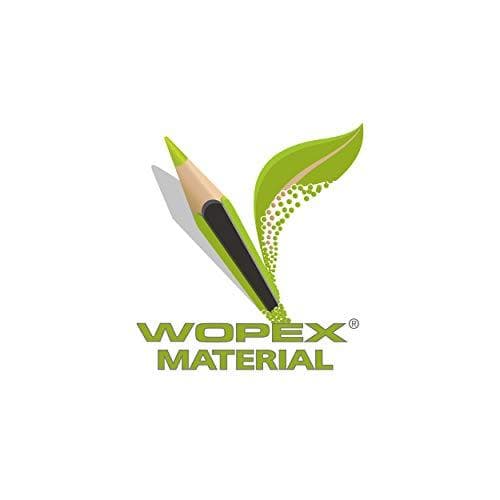 STAEDTLER Noris Color värikynä (parempi murtolujuus, kolmion muoto, viehättävä muotoilu, ergonominen pehmeä pinta, WOPEX-materiaali, bonussetti 24 loi