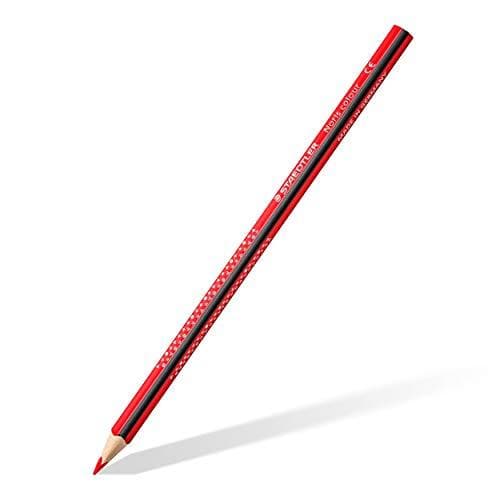 STAEDTLER Noris Color värikynä (parempi murtolujuus, kolmion muoto, viehättävä muotoilu, ergonominen pehmeä pinta, WOPEX-materiaali, bonussetti 24 loi