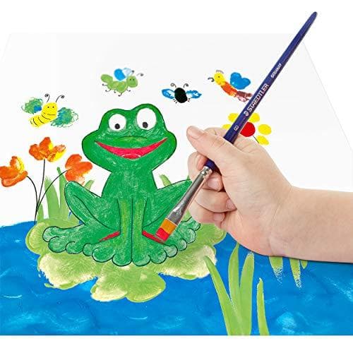 STAEDTLER fingerfärg MALI, kartong om 6 st, tvättbar, blandas väl, torkar snabbt (8816)