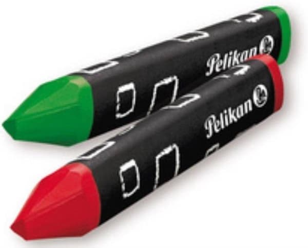 Pelikan 8 runde voksblyanter, vandtætte