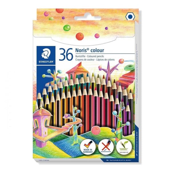 Noris värillinen värikynä - setti 36 kpl
