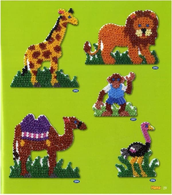 Hama Iron on Beads prøvebog 'Nummer 12'