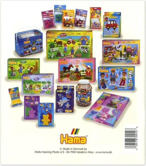 Hama Iron on Beads -näytekirja numero 10