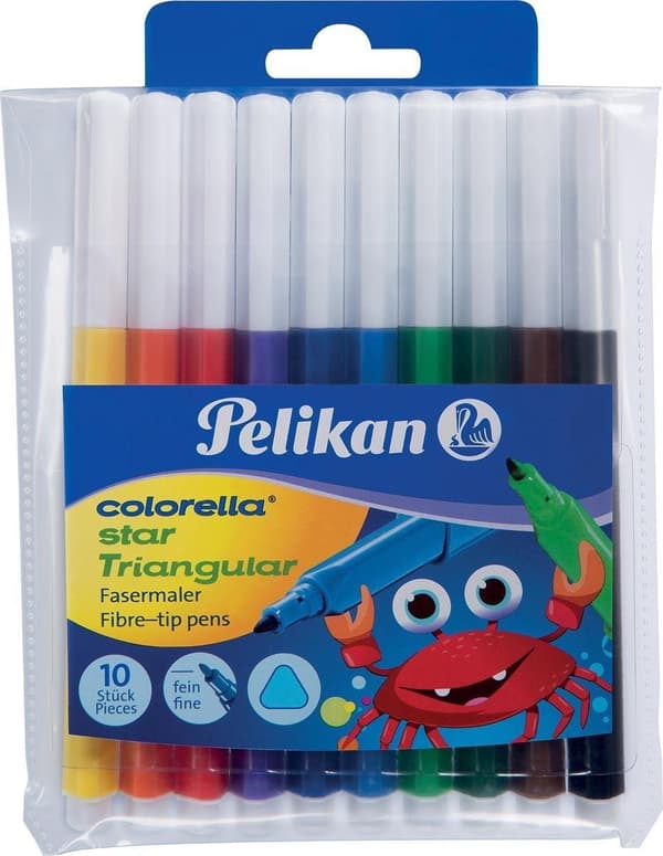 Pelikan Phasermaler Colorella Star Triangular C303 10 Farben