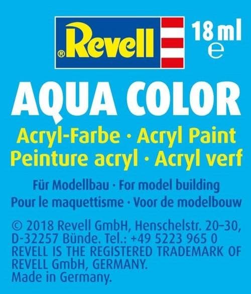 Revell Aqua Color Watercolor Clay Brown Blank 18ml