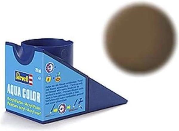 Revell Aqua #42 oliivinkeltainen - matta - akryyli - 18 ml maalipurkki