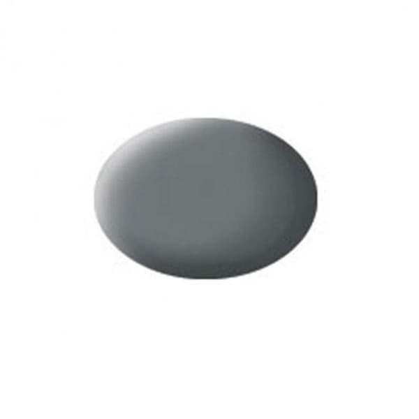 Revell Aqua #47 Mouse Grey - Mat - RAL7005 - Akryl - 18 ml malingskrukke