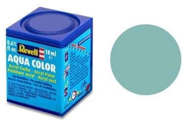 Revell Aqua #49 Lyseblå - Mat - Akryl - 18 ml malingskrukke
