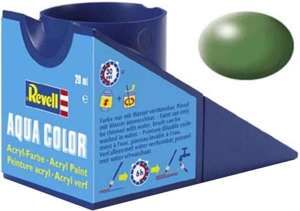 Revell Aqua #360 saniainen - satiini - RAL6025 - akryyli - 18 ml maalipurkki