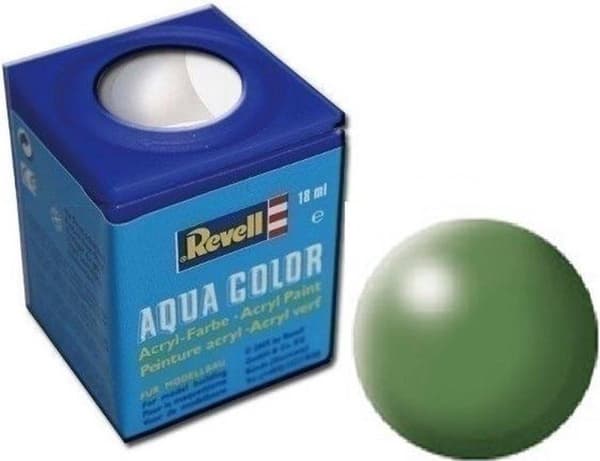 Revell Aqua #360 Fern Green - Satin - RAL6025 - Akryl - 18 ml malingskrukke
