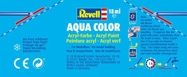 Revell Aqua #66 Olivengrå - Mat - RAL7010 - Akryl - 18 ml malingskrukke