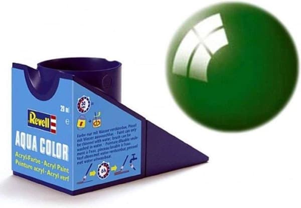 Revell Aqua #61 smaragdinvihreä - kiiltävä - RAL6029 - akryyli - 18 ml maalipurkki