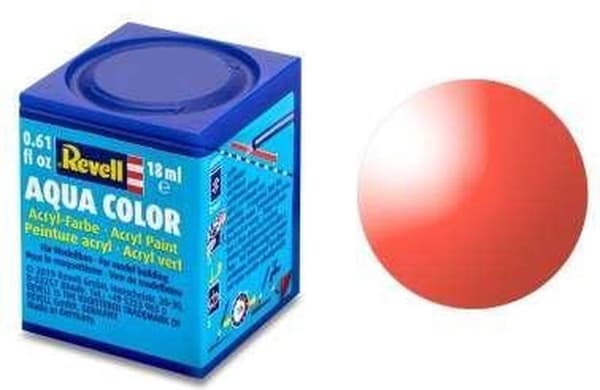 Revell Aqua #731 Red - Kirkas - Akryyli - 18 ml Maalipurkki