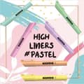 Miniatyrbillede 2 af 3: Kores High Liner Plus - Highlighter - Highlighter - Pastel - pose 6 farver