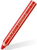 Miniatyrbillede 7 af 10: STAEDTLER Noris Junior - 3-i-1 farveblyant - sæt med 6 stk