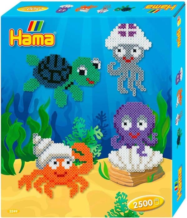Hama Fuse Beads Sea Creatures Set 2500 kpl