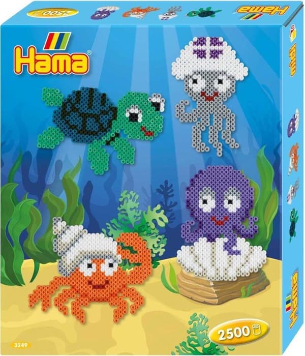 Hama Fuse Beads Sea Creatures Set 2500 kpl