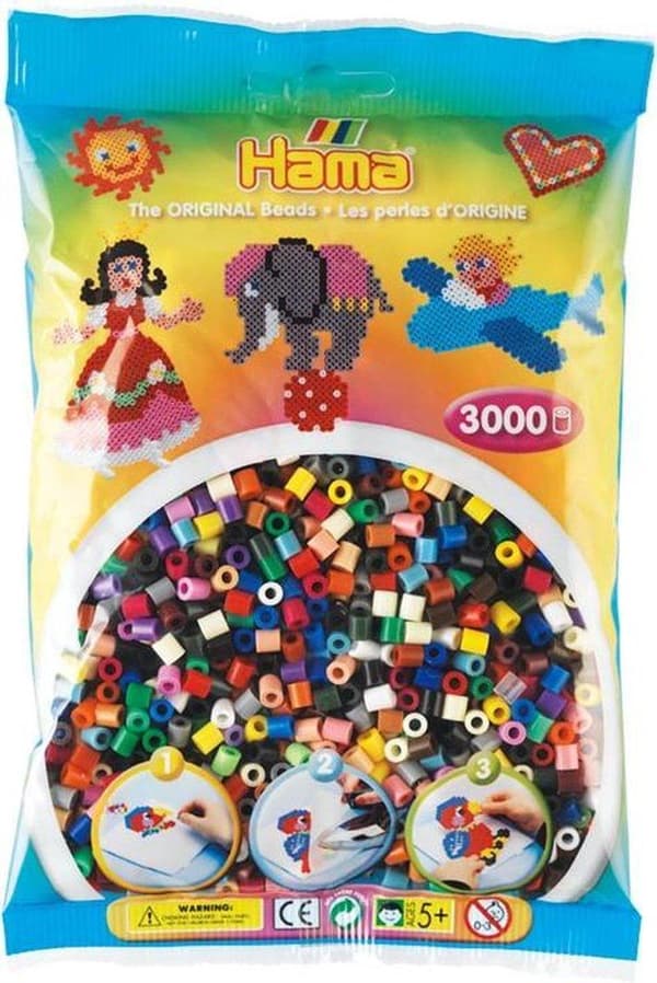 Hama Fuse Beads '3000 Pieces'