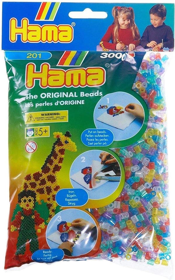Hama Fuse Beads Glitter '3000 Pieces'