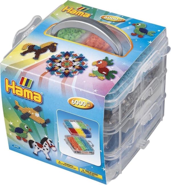 Hama Strygeperler Opbevaringsboks Lille 6000 stk