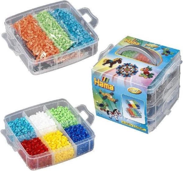 Hama Strygeperler Opbevaringsboks Lille 6000 stk