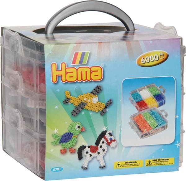 Hama Strykpärlor Förvaringslåda Liten 6000 Styck