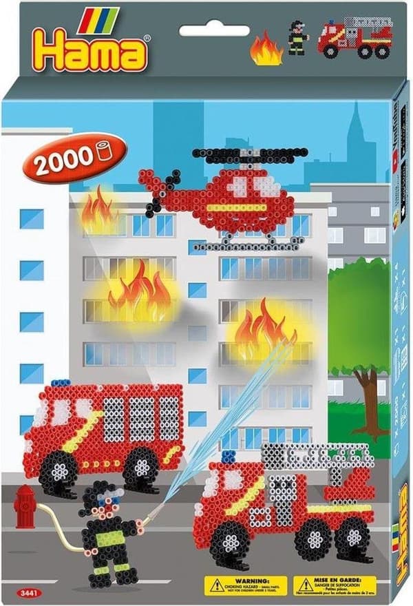 Hama Fuse Beads Brandkår 2000 stycken Flerfärgad