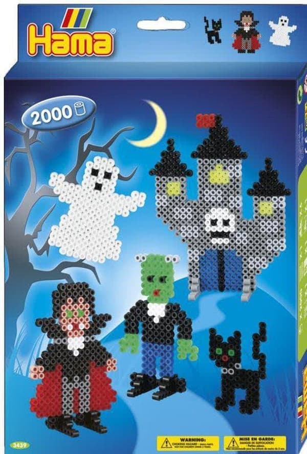 Hama Fuse Beads Glow In The Dark Sæt 375 stk