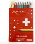 Miniatyrbild 2 av 2: Caran d'Ache Swisscolor 12 pennor Permanent