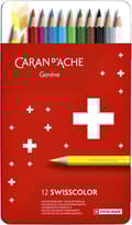 Miniatyrbild 1 av 2: Caran d'Ache Swisscolor 12 pennor Permanent