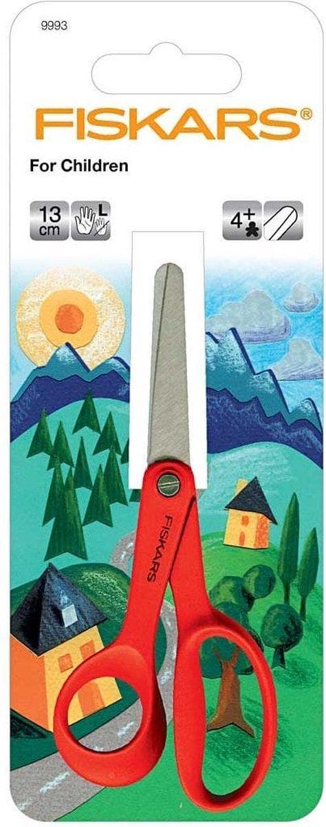 Klassisk børnesaks, l: 14 cm, venstrehåndet, 1 stk