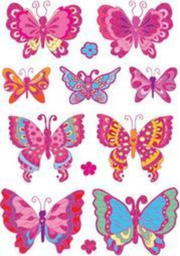 AVERY Target Shape ZDesign BigSticker Glitter 'Universe