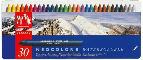 Caran D'ache Wax Crayon Neocolor II Monivärinen 30 kpl