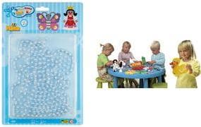 Hama "Butterfly, Princess" Pegboards, i en blister til maxi strygeperler - 1 stk (00008102)