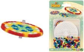 Hama Fuse Beads midi "Kreisel", i en blister, diameter på fuse bead midi: 5,0 mm - 1 stk (00004903)