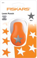 Miniatyrbild 4 av 7: FISKARS motivstans M "Star", vit / orange Spakstans för design av gratulationskort, inbjudningskort - 1 st (5441)