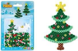 Hama Fuse Beads midi "Christmas Tree", i en blister Diameter på fuse bead midi: 5,0 mm, inkl pinnbräda - 1 st (00004108)