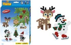 Hama Fuse Beads midi "Christmas", presentförpackning Diameter på fuse bead midi: 5,0 mm - 1 artikel (00003437)