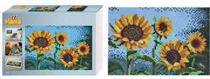 Hama Fuse Beads midi tyyppi "Sunflowers", lahjapakkaus Midi sulakehelmien halkaisija: 5,0 mm - 1 kpl (00003608)