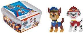 Hama Fuse Beads maxi + pegboard "Paw Patrol", i æske Diameter på maxi fuse perle: 10,0 mm, inkl. pegboard - 1 stk (00008752)