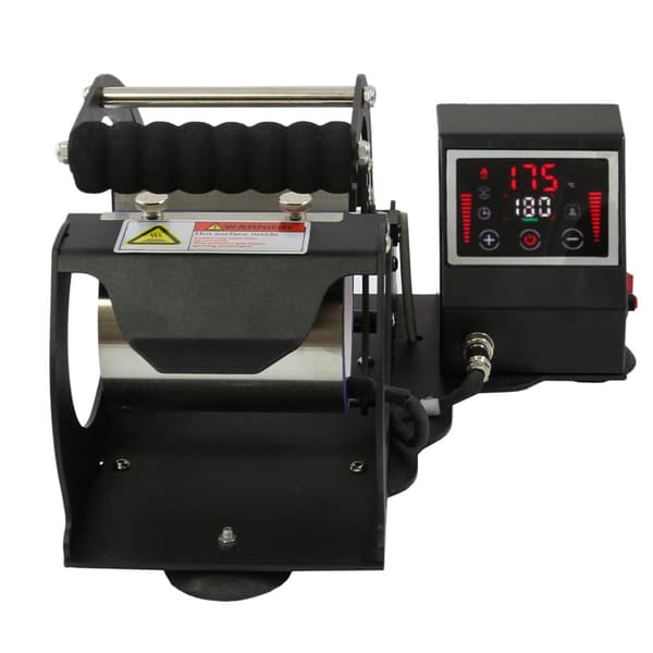 PixMax Design Personalized Mugs Sublimation Press Portable Easy-to-use Robust Touch Screen Adjustable Temperature & Pressure Sublimation Tape & Paper