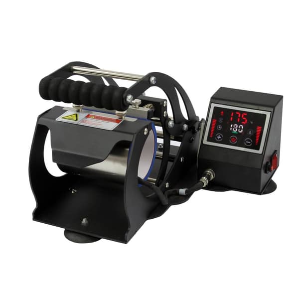 PixMax Design Personalized Mugs Sublimation Press Portable Easy-to-use Robust Touch Screen Adjustable Temperature & Pressure Sublimation Tape & Paper
