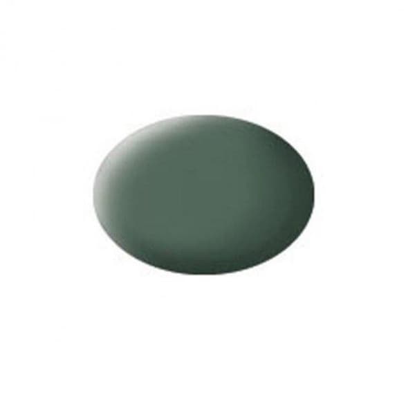 Revell 36167 Aqua Color Grøn, Grå Farvekode: 67 RAL farvekode: 7009 dåse 18 ml (36167)