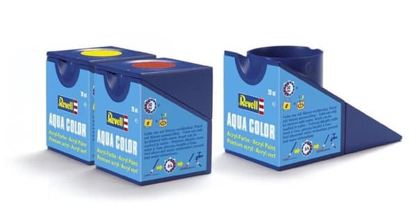 Revell 36105 aqua farve hvid (mat) farvekode: 05 RAL farvekode: 9001 dåse 18 ml (36105)