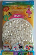 Miniatyrbillede 3 af 4: Hama Fuse Beads midi "Striped Bead Mix 231,10 cm (91"), i en pose, diameter på midi fuser perle: 5,0 mm, 2-farvede striber, - 1 stk (00207-91)