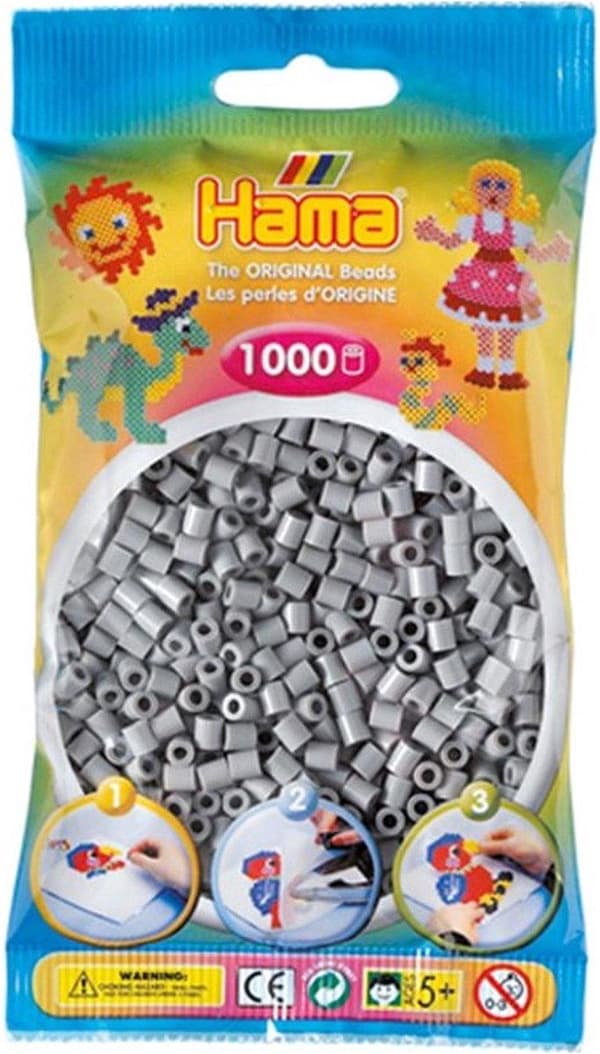 Hama Fuse Beads midi "Striped Bead Mix 231,10 cm (91"), i en pose, diameter på midi fuser perle: 5,0 mm, 2-farvede striber, - 1 stk (00207-91)