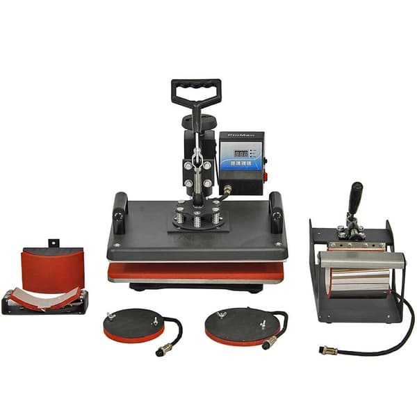 LED Vinylskärplotter 720mm + 5 i 1 Värmepress 220V 1.25kW - Signcut Pro - Sublimeringstejp - Kreativitetsset för vinylskärning och tryck